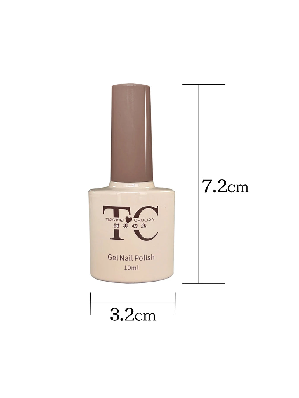 TC 10ml Holographic Glitter Mirror Porcelain White Cat Eye Gel Polish Magnetic Galactic Effect Gel Nail Polish Soak Off UV LED