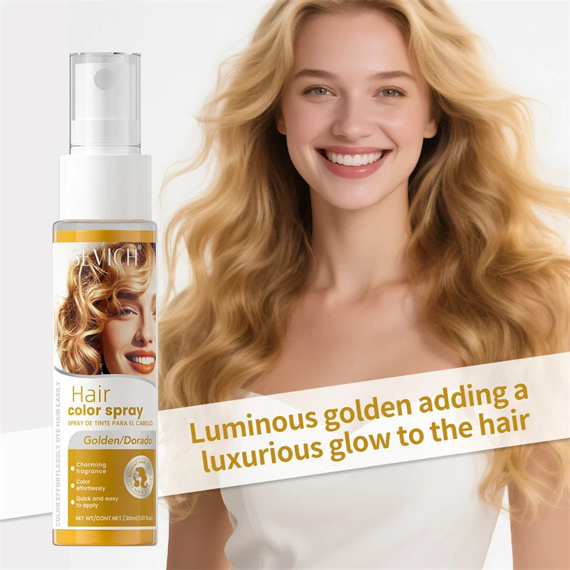 Halloween Hair Color Spray Disposable Hair Dye Spray DIY One-Time Hair Color Liquid Washable 8 colors Party Hair Styling Spray