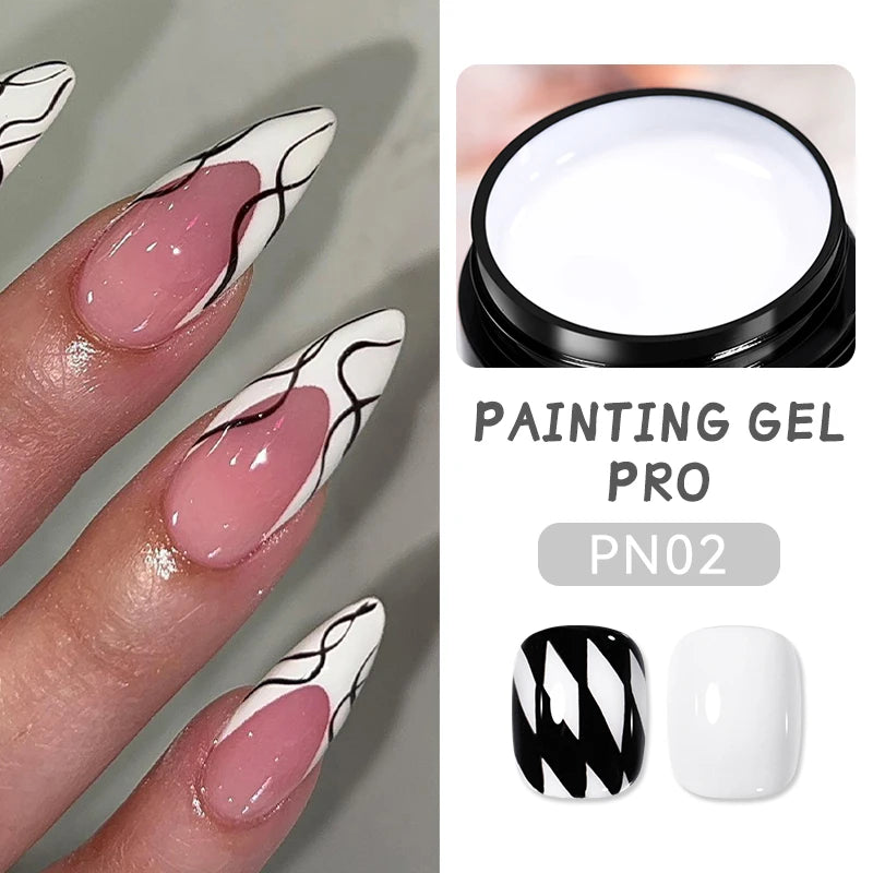 BORN PRETTY 5ml Super Sliver Metallic Gel Nail Polish Holographics Metal Effect Painting Liner DIY Nail Art Decoration Varnish